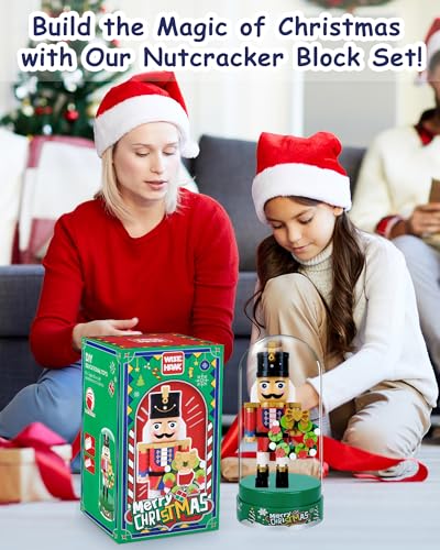 Pink Nutcracker Christmas Decor, Handmade Wooden Figure, 12" S521569