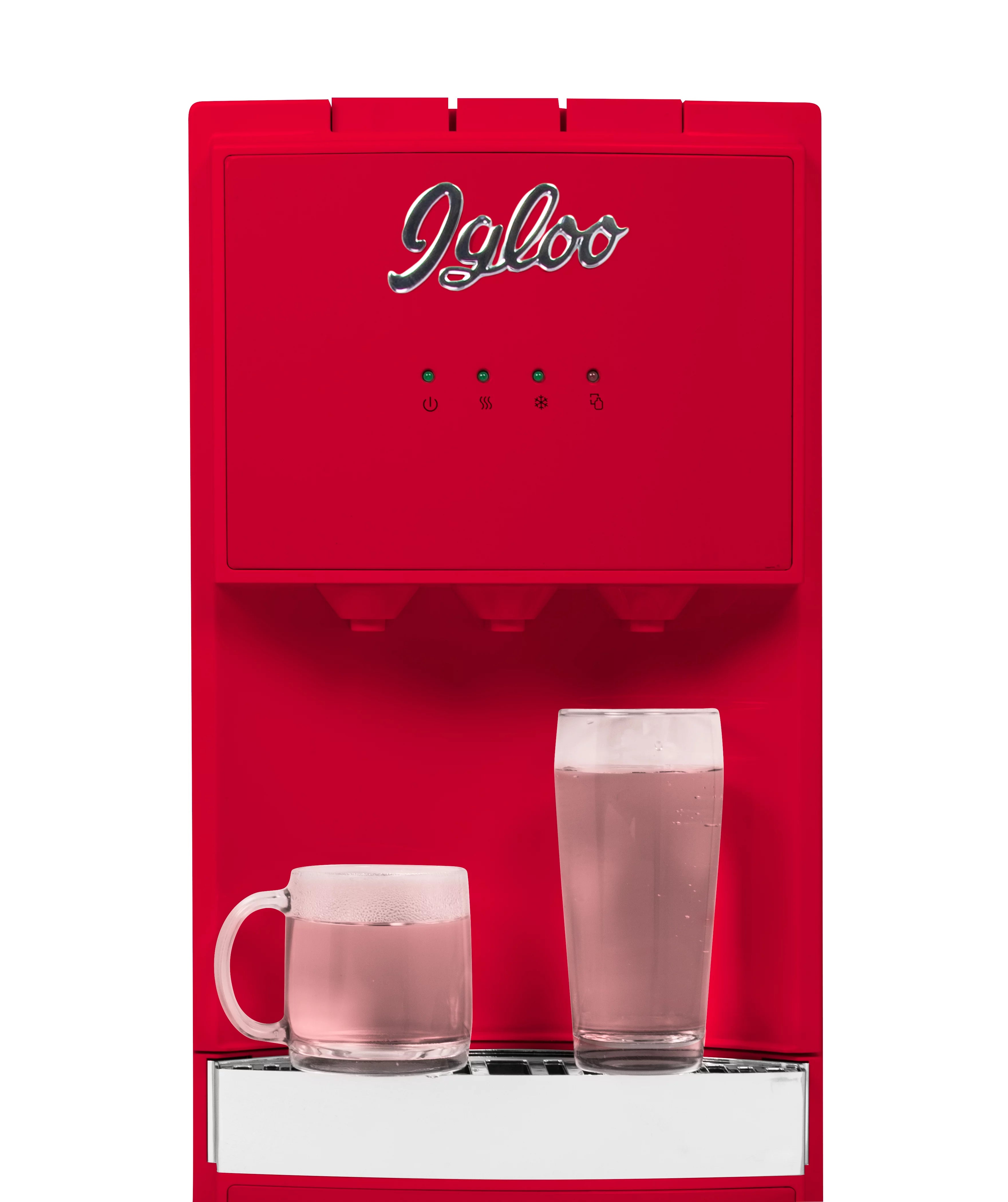 Retro Water Cooler, Red P352520