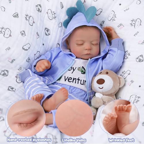 20 inch Realistic Reborn Baby Doll with Clothes for Kids Age 3+ Z4753