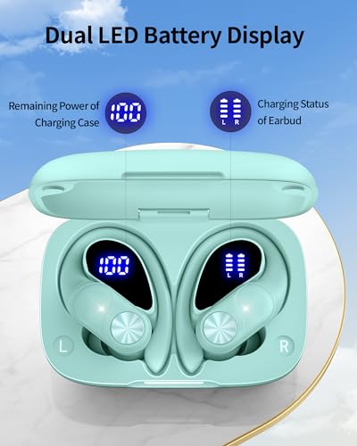 Wireless Earbuds with Charging Case, IPX7 Waterproof, 80hrs Playtime I710320