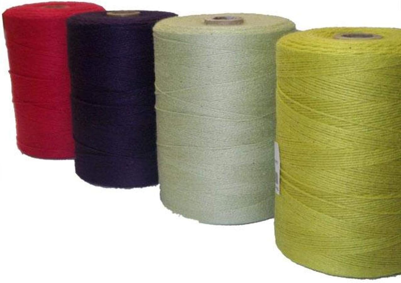 Cotton Rug Yarn with Weaving Needles for Lap Loom X225183