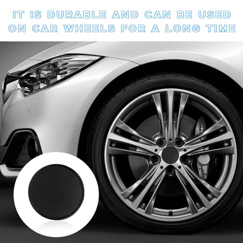 Wheel Center Caps 4 Pack, Snap-in Plastic Hub Cap Covers, 54mm Outer Diameter V462409