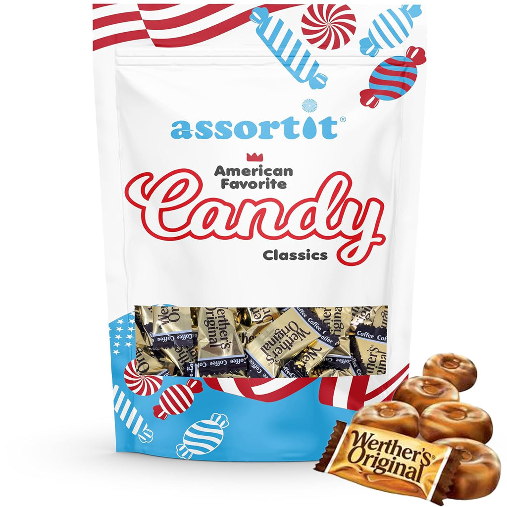 Caramel Coffee Hard Candy, Individually Wrapped, 24oz D16523