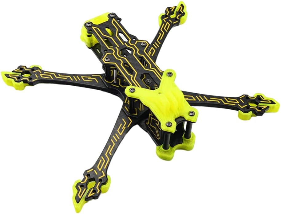 FPV Drone Frame, 218mm Wheelbase Carbon Fiber, 5 inch Arms A974