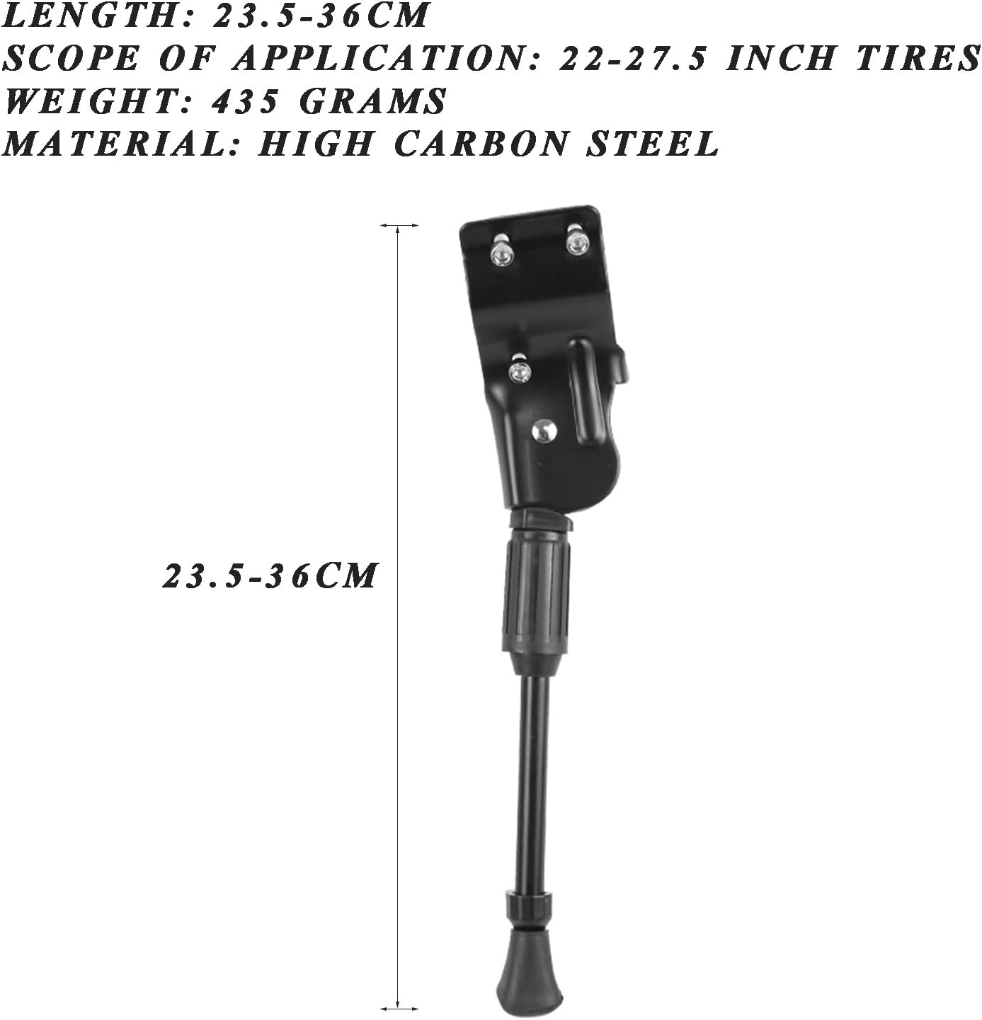 Adjustable Bike Kickstand for 22-27.5 Inch Bikes C48246