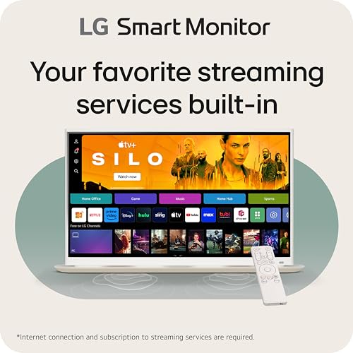 32-Inch 4K UHD Smart Monitor with IPS Display and USB-C T8218