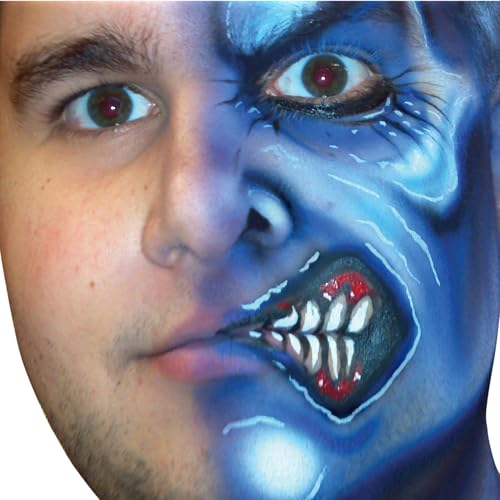 Airbrush Makeup Body Paint - Primary Colors Set (5 Colors) L8258