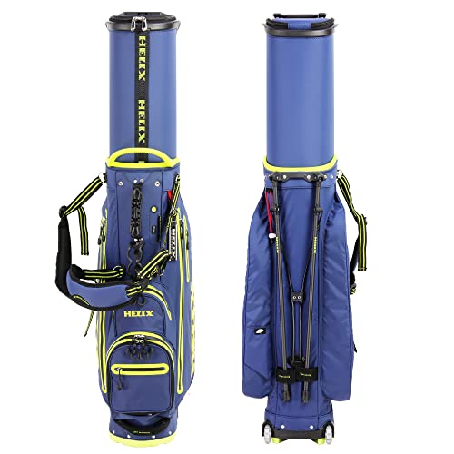 Golf Stand Bag with Retractable Wheel, 6 Way Dividers C5060