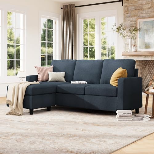 Convertible Sectional Sofa L Shaped Couch with Reversible Chaise U238492