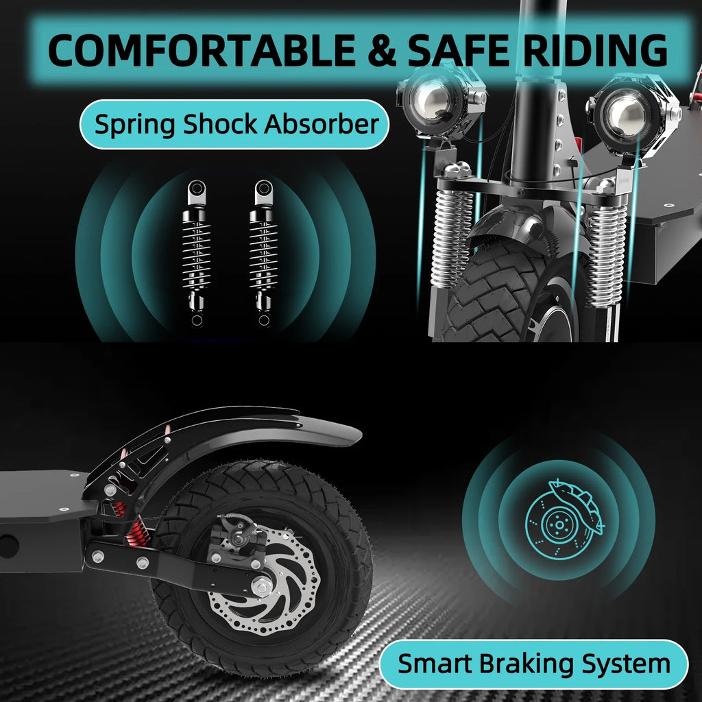 Adult Electric Scooter 2600W 45 MPH 40 Mile Range K8755