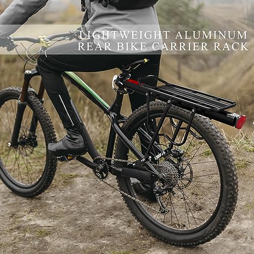 Rear Bike Rack 110 lbs Capacity Aluminum Alloy N25525