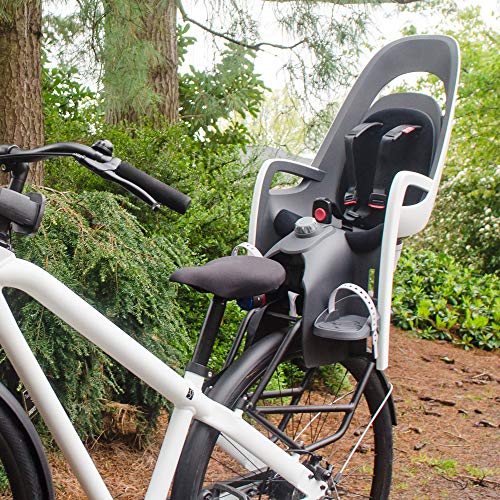 Rear Child Bike Seat - Rack Mount, Shock Absorbing, Adjustable A992