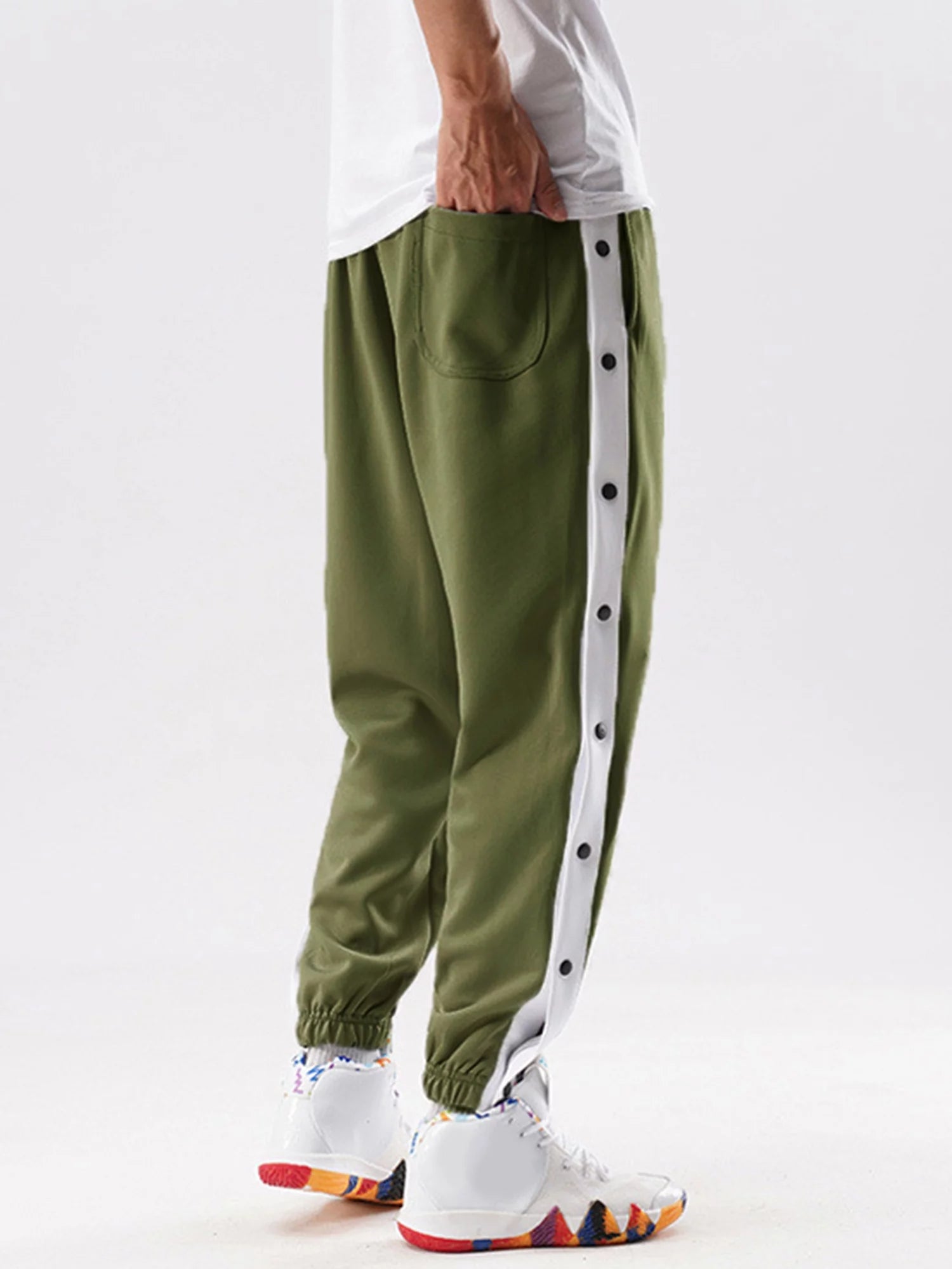 Men Tear Away Pants Quick Dry Loose Fit L977607