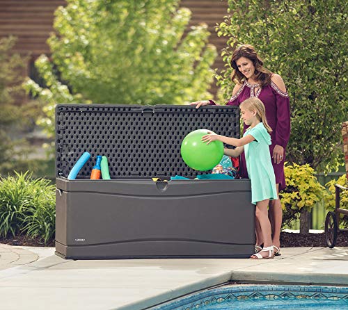 Extra Large Deck Box, 130 Gallon, Desert Sand/Brown V622519