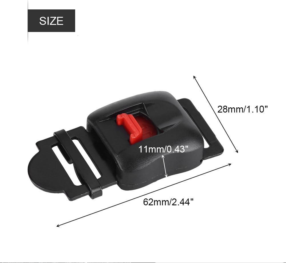 Motorcycle Helmet Buckle, 5pcs Speed Clip Chin Strap, Quick Release Q679