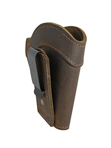 Brown Leather Tuckable IWB Holster for Snub Nose Revolvers X313929