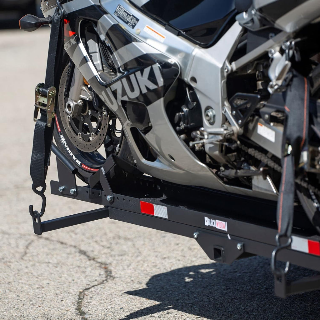 Steel Motorcycle Carrier for RVs, 400 lb Capacity P52090