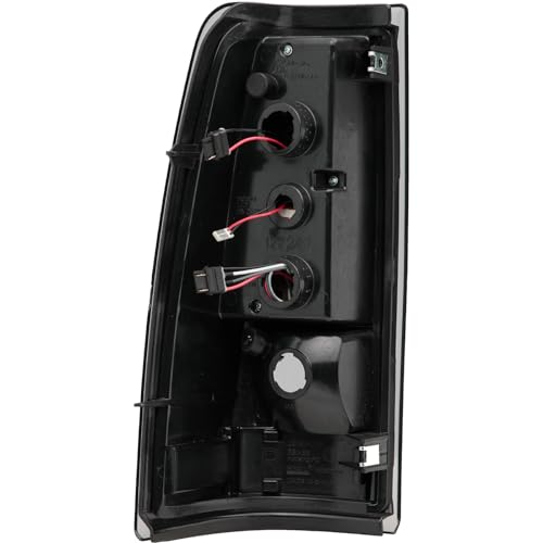 Headlights Assembly with LED Sequential Signal for Chevy Silverado Avalanche 2003-2006, Black Housing V223796