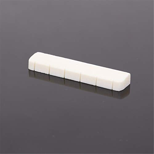 6 String Acoustic Guitar Bone Bridge Saddle and Nut Q356