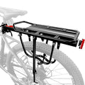 Versatile Rear Bike Rack -110 lbs Load Capacity Bike Cargo Racks- Quick Release Waterproof - Easy Installation Aluminum Alloy Bicycle Carrier Rack- Universal Fit for Road Bike & MTB