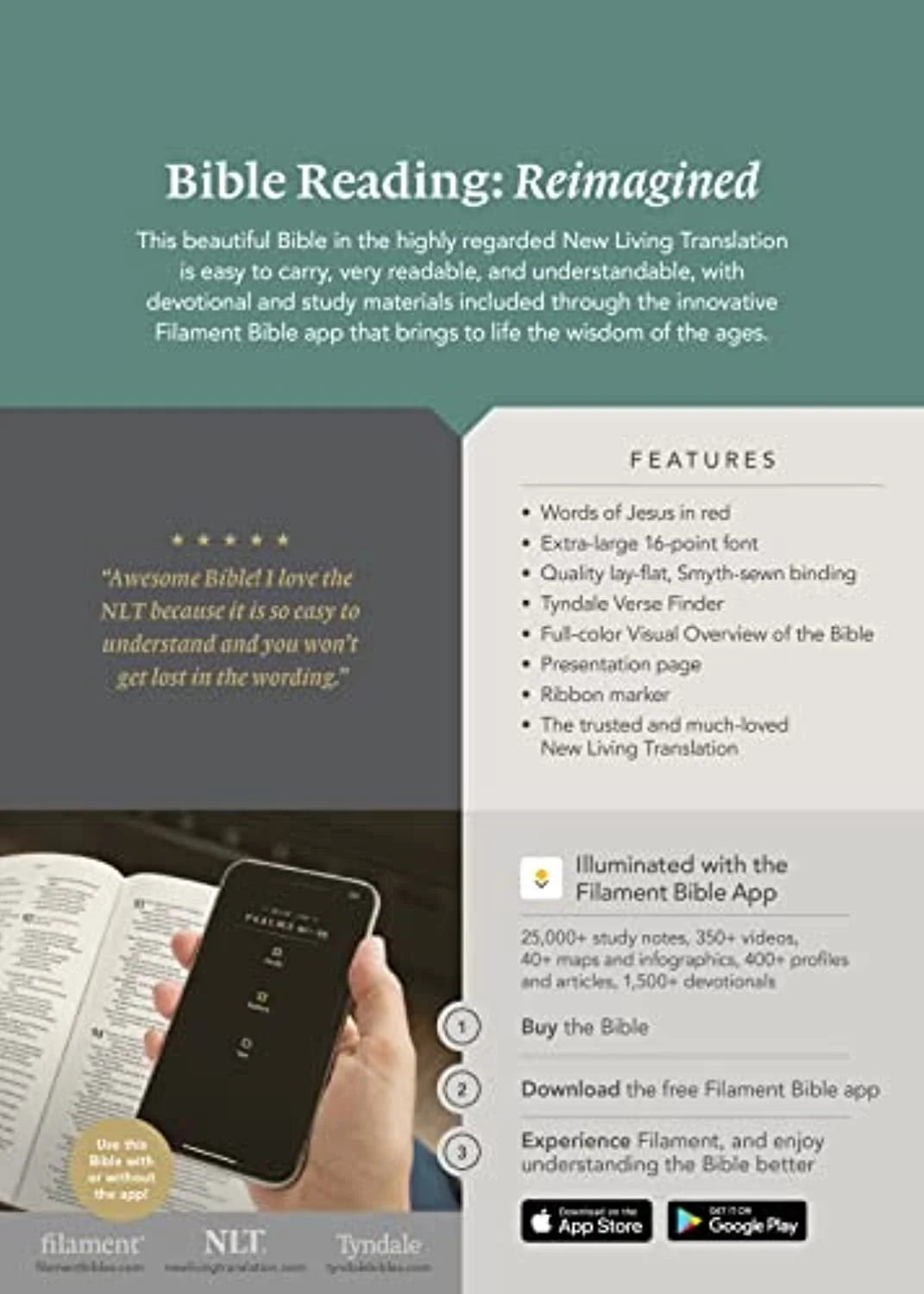 Super Giant Print Bible, Leatherlike, Black, Indexed, Red Letter W1622