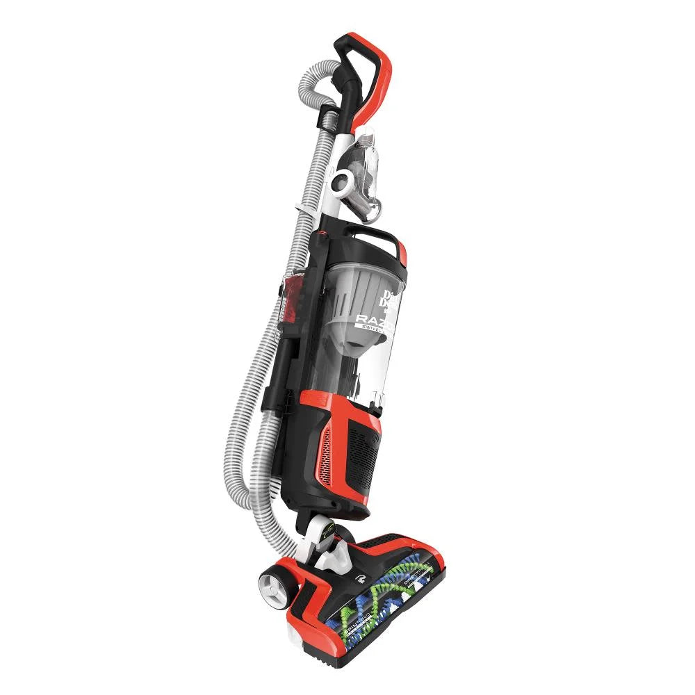Bagless Corded Upright Vacuum Cleaner with Swivel Steering C123861