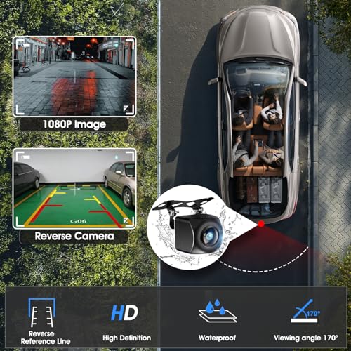 7" HD Touchscreen Car Stereo with Wireless CarPlay, Android Auto & Backup Camera U3284