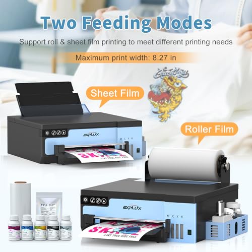 A4 DTF Printer with XP600 Printhead for T-Shirts and Textiles P126386