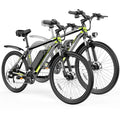 IDOTATA S26 Electric Bike,500W Motor,26" x1.95 Electric Bicycle for Adults,48V 12.8 AH Battery,21-Speed Gears,25MPH,Lockable Fork Suspension Electric Road Bike Adults