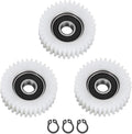 SH-RuiDu 3PCS Nylon Drive Gear 36T Planetary Gears E-Bike Wheel Hub Motor Planetary Gears W/Bearing Equipment Tool Accessory