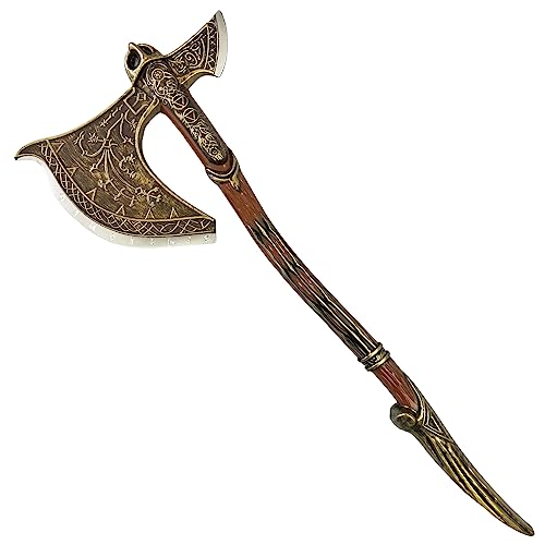 36.5 Inch Viking Foam Axe Sword for Cosplay Costume Prop O9358