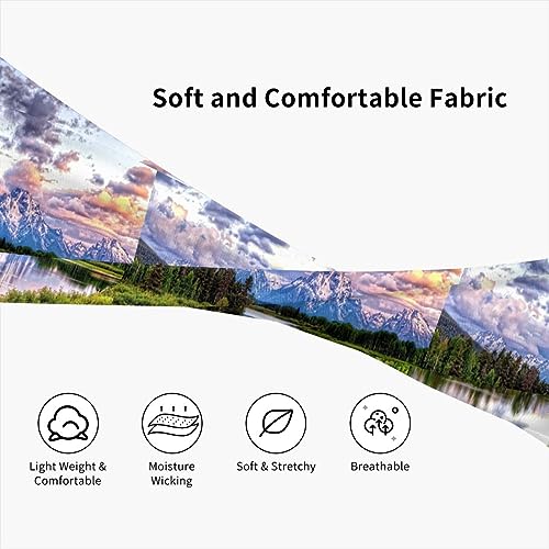 Sweatbands Sports Headband for Men and Women, Breathable Non-Slip Fabric for Running Cycling Yoga P23732