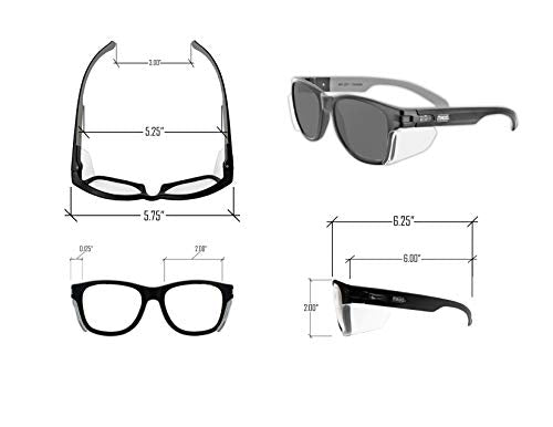 Anti-Fog Safety Glasses with Side Shields P4290
