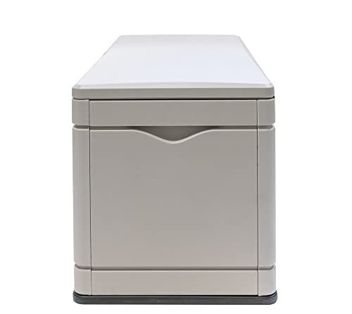 Extra Large Deck Box, 130 Gallon, Desert Sand/Brown V622519