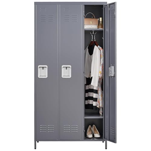 Metal Lockers with Shelves 72" H for Employees C448234