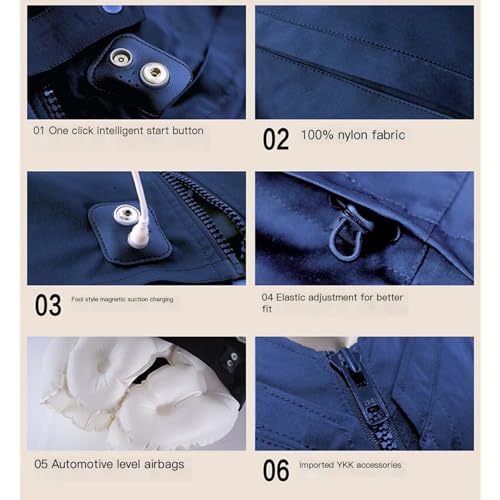 Anti-fall Airbag Vest for Elderly Motorcycle Riding L9475