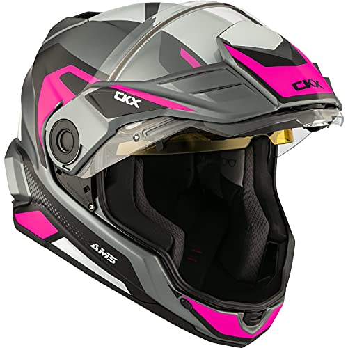 Snow Helmet with Electric Shield Matte Pink S271