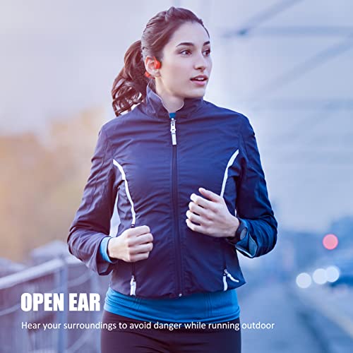 Bone Conduction Wireless Sport Headphones with Noise-Canceling Mics E40369