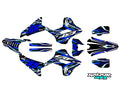 Graphics Kit for Honda CRF300L (2021) Invasion Series Smoke 16 Mil - Dirt Pit Bike Motorcycle Stickers, Dirtbike Racing Automotive Decal Motocross Accessories no-Plastics