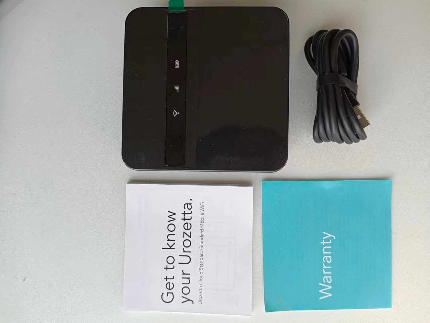 Mobile Hotspot Router Wireless Portable Wi-Fi for Travel, High Speed with 25GB Data, No SIM-Card, 5000mAh U21402