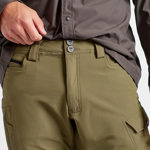 Men’s Workwear Cargo Pants, Relaxed Fit, Lightweight W349693