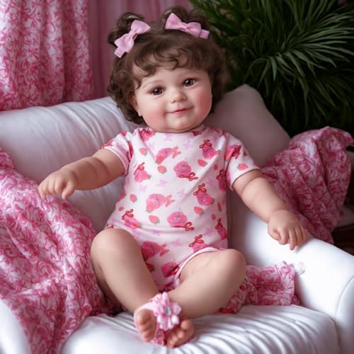 Lifelike Reborn Baby Doll 20 Inch Realistic Newborn with Gift Box E35178