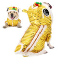 Lion Dance Dog Costume with Sequins for Chinese New Year Pet Outfit D95409