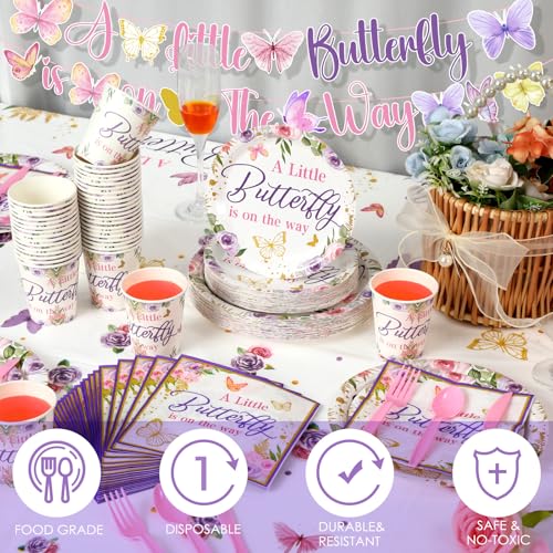 405 Pcs Baby Shower Tableware Set Blue Bear Plates Napkins Cups for 50 Guests U833