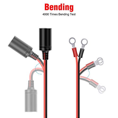 Car Cigarette Lighter Adapter Battery Extension Cable V656009