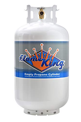 20 lb Steel Propane Tank Cylinder with Type 1 Valve for Grills and BBQs J64752