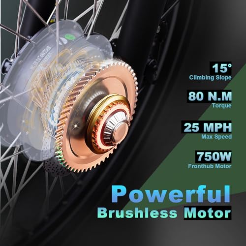 Adult Step Thru Electric Tricycle, 750W Motor, Full Suspension U94539