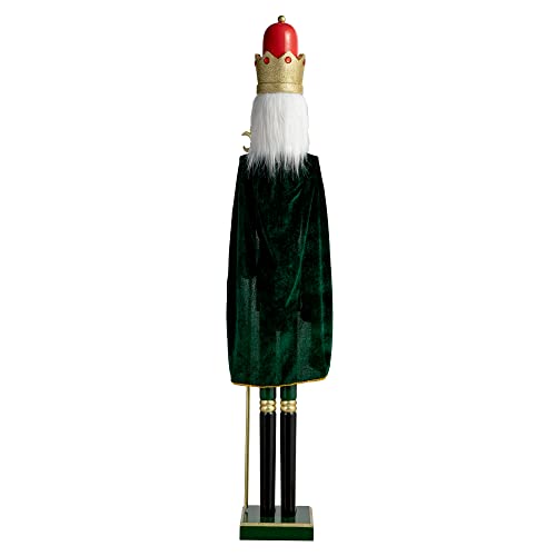 Wooden Nutcracker Decoration 42 Inch Christmas Indoor Outdoor C418758