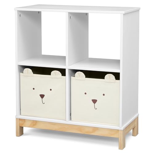 4-in-1 Convertible Crib, Bianca White/Natural A58351