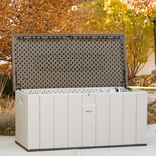Extra Large Deck Box, 130 Gallon, Desert Sand/Brown V622519